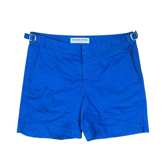 Orlebar Brown Blue Athletic Shorts